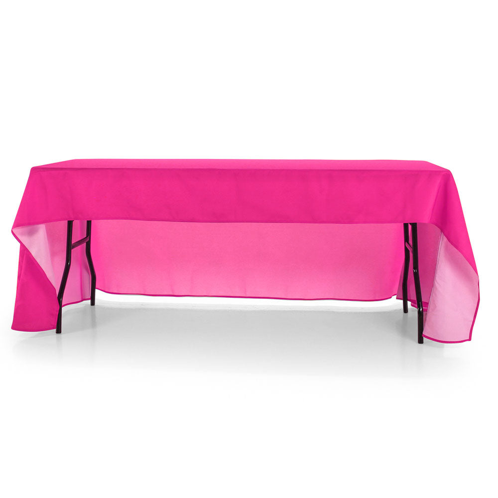 4 ft Throw Tablecover (3 Sided) Open Back - E-COM