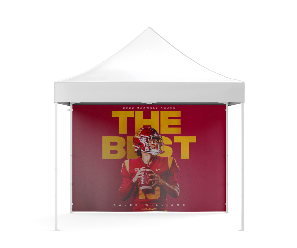 Backwall - Steel Frame - Pop up Canopy Tent 10 x 10 - E-COM