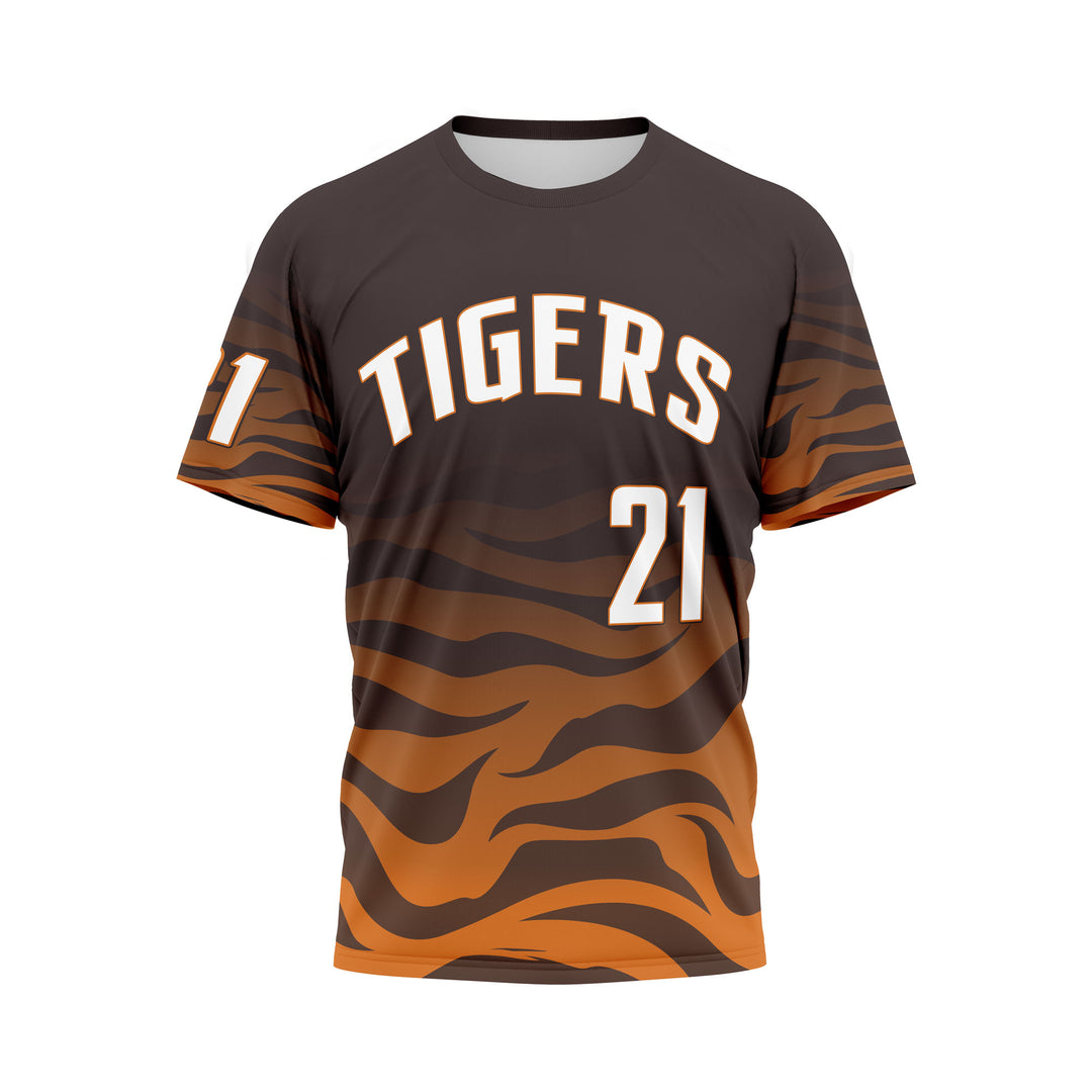 Custom Crew neck Baseball Jersey - E-COM