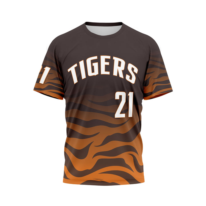 Custom Crew neck Baseball Jersey - E-COM