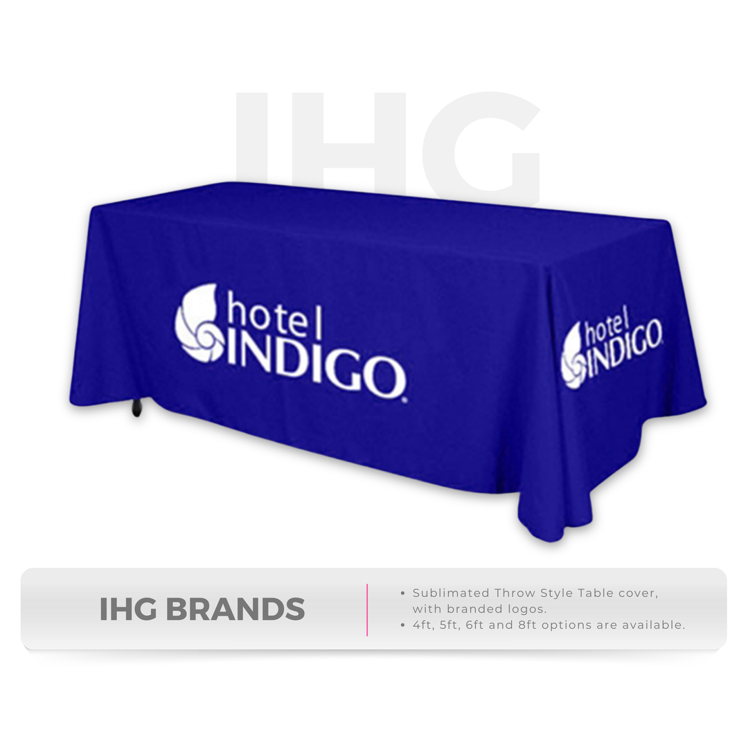 IHG Brands - Throw style Table covers - E-COM