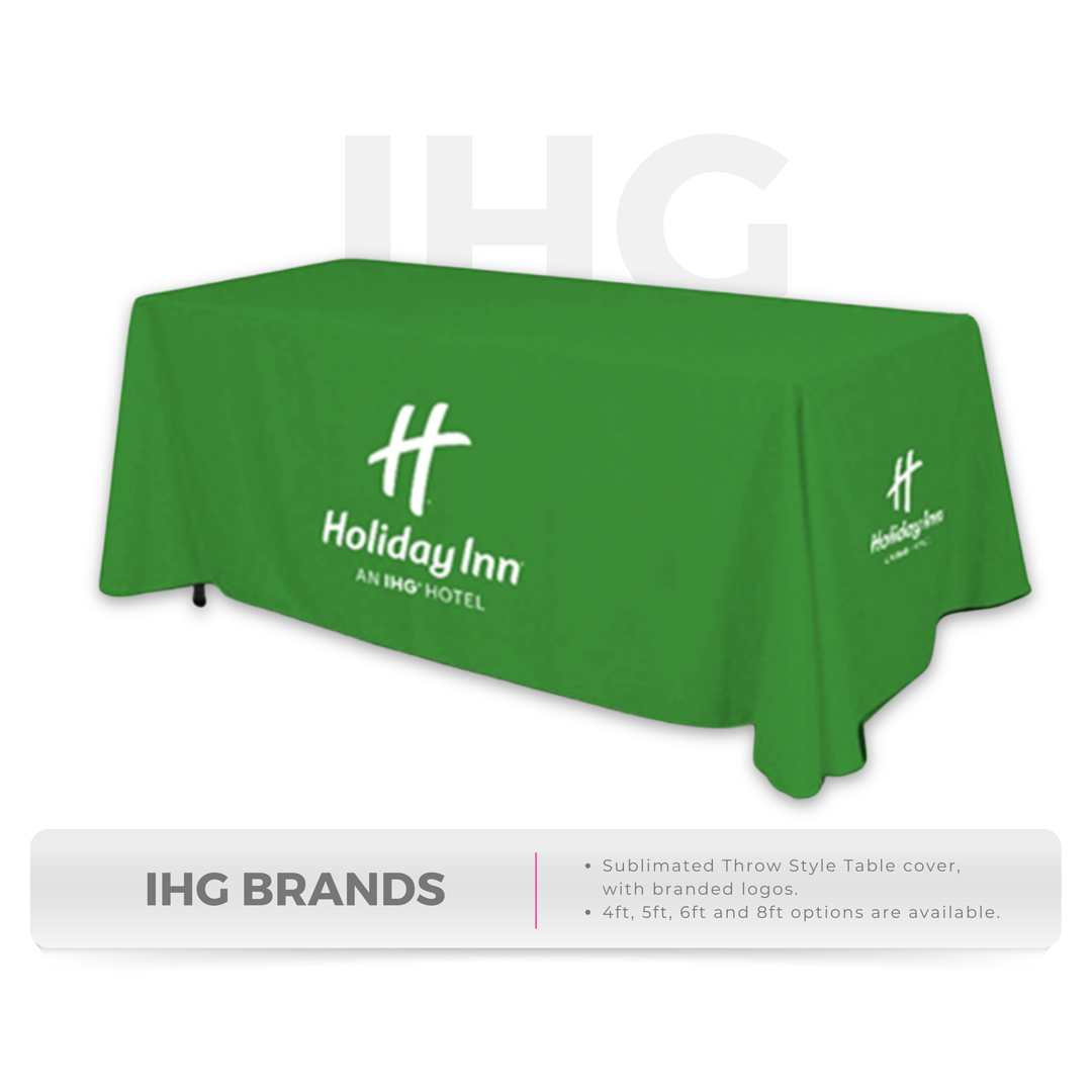 IHG Brands - Throw style Table covers - E-COM