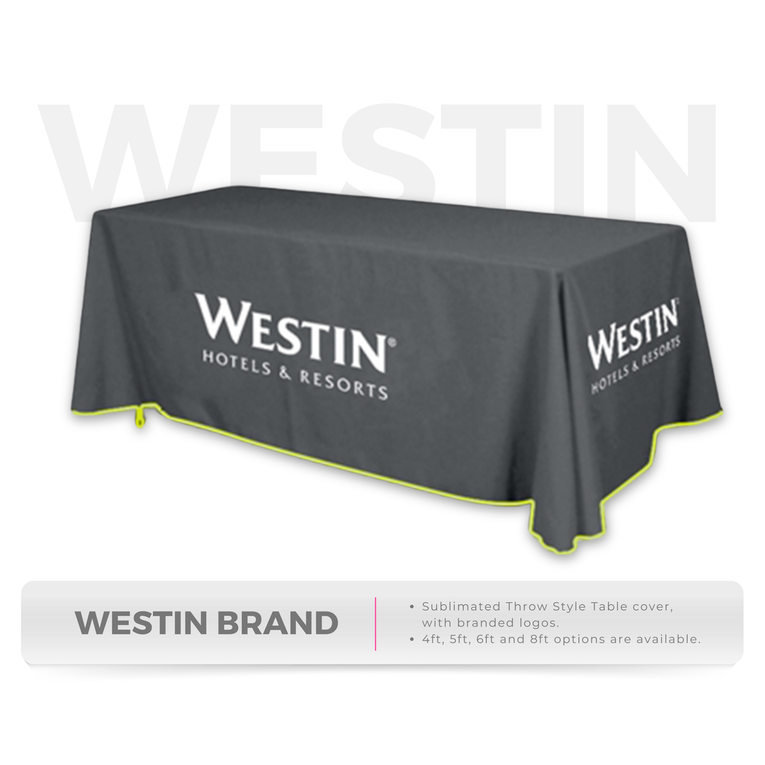 WESTIN Brand - Throw style Table cover - E-COM