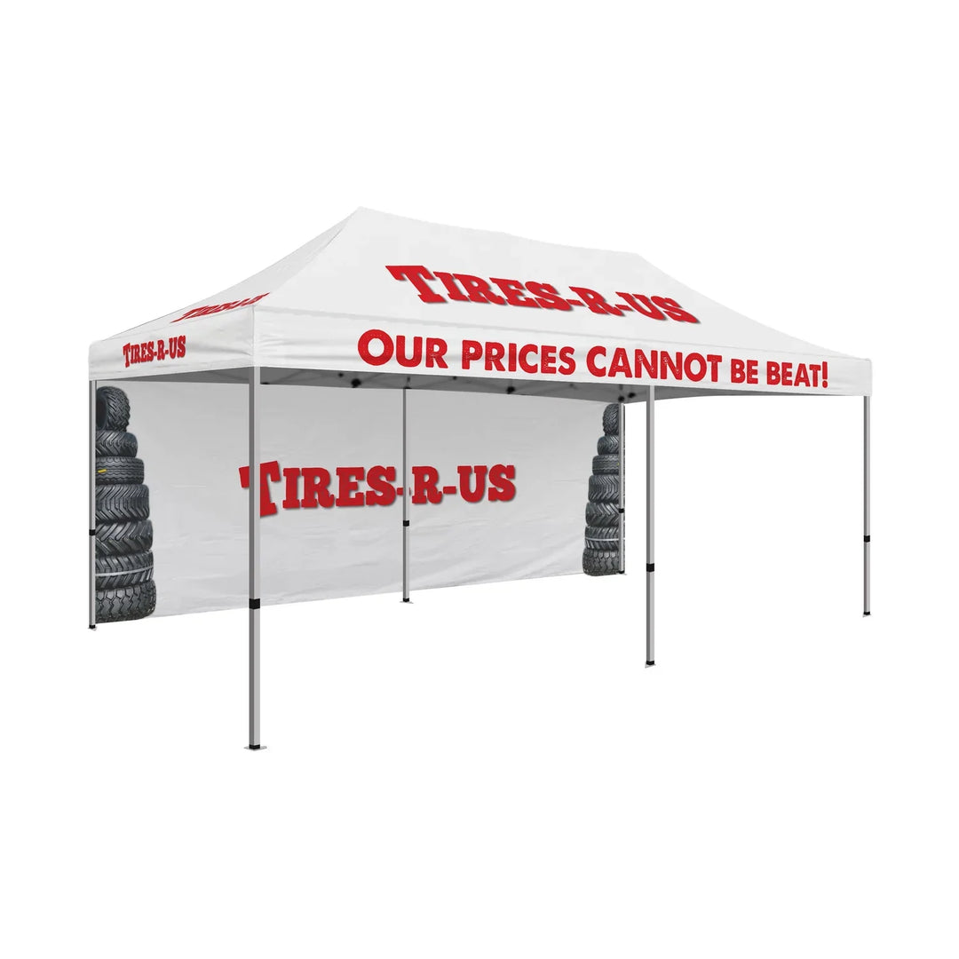 Pop up Canopy Tent 20 ft x 10 ft - Aluminum frame - E-COM