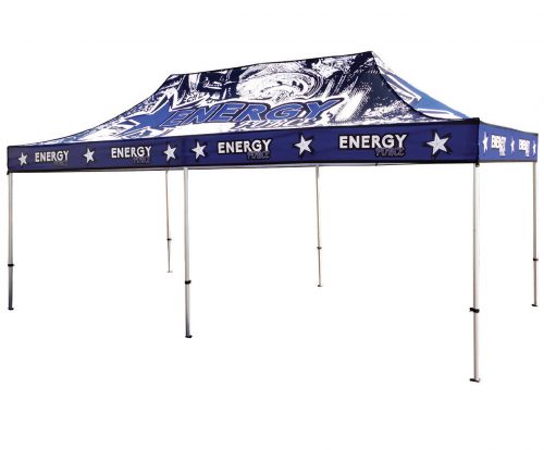 Pop up Canopy Tent 20 ft x 10 ft - Aluminum frame - E-COM